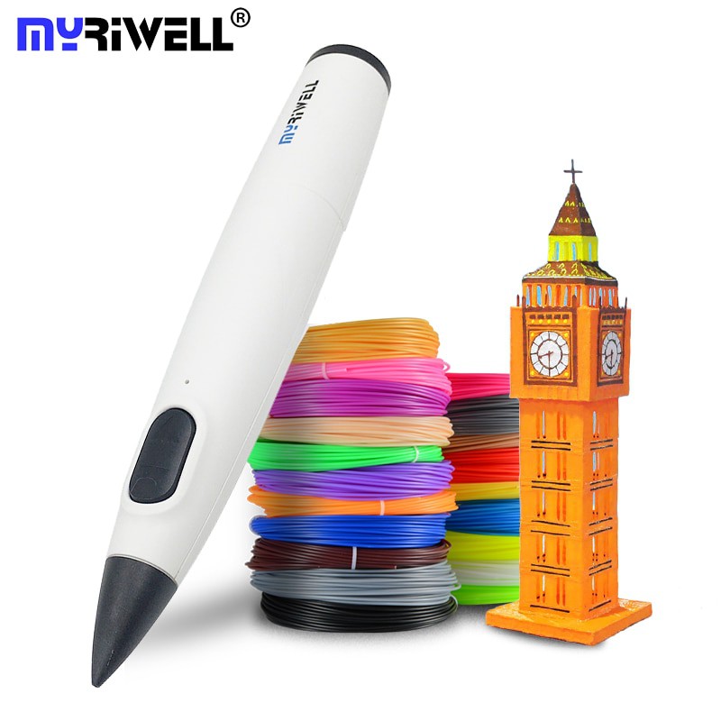 Myriwell 3D Pen DIY 3D Printer Low Temperature 3d Printing Pen Best For  Kids With PCL Filament 1.75mm Christmas Birthday Gift|3D Pens | Shopee  Philippines