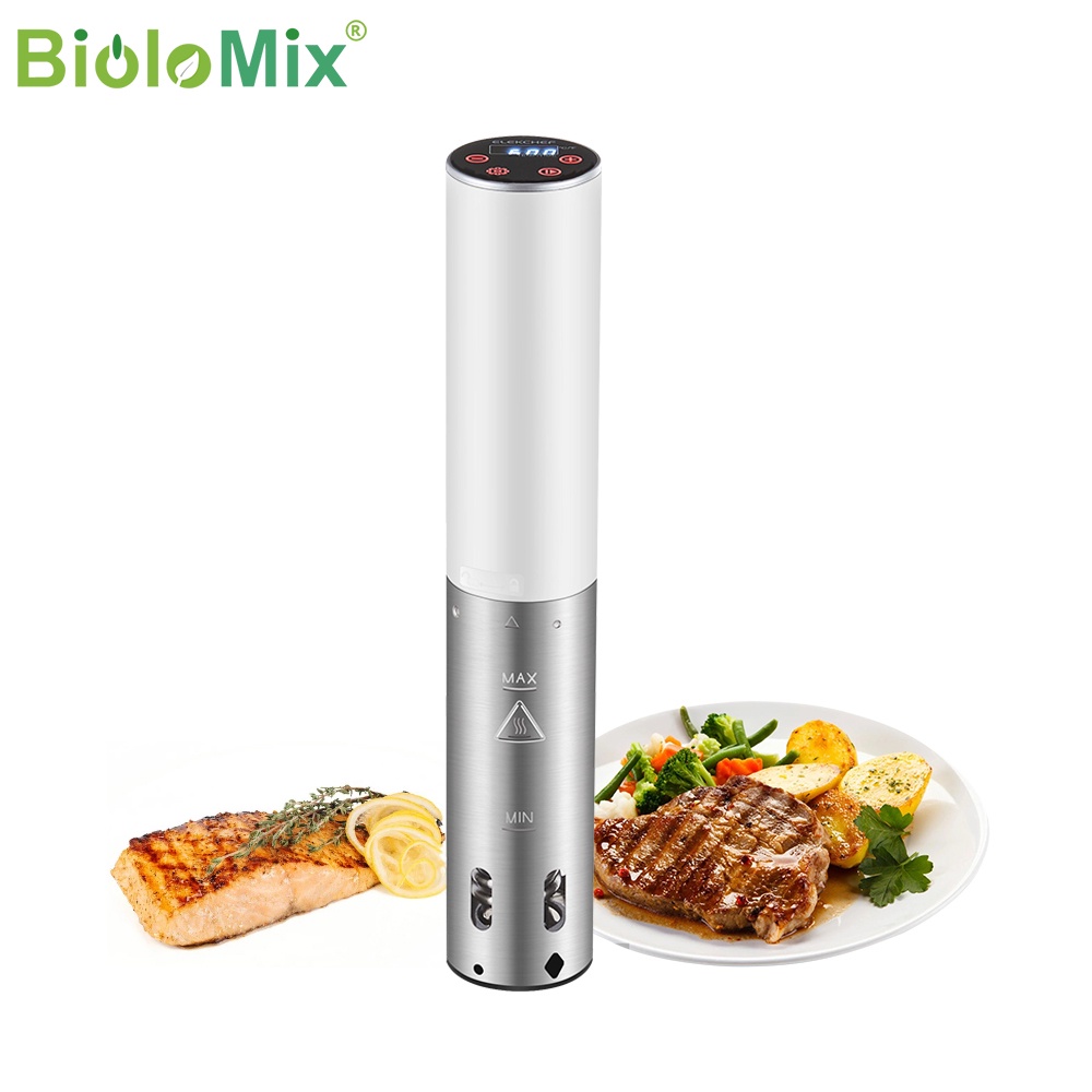 Biolomix Elekchef Sous Vide Cooker Steak Maker Machine White 1100W SV