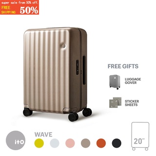 ITO Classic Wave 20in Carry-On Luggage Oat Beige | Shopee Philippines