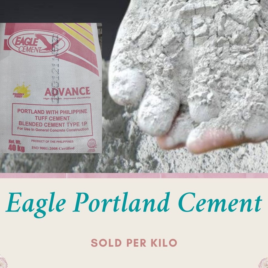 Portland Cement Eagle Cemento Sold per kilo tingi Semento Shopee Philippines