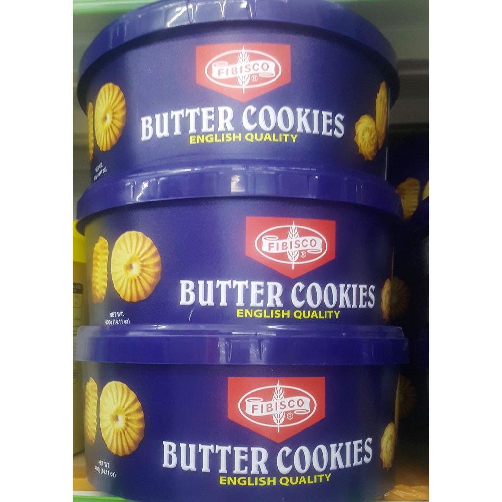 Fibisco Butter Cookies English Quality 400g | Shopee Philippines