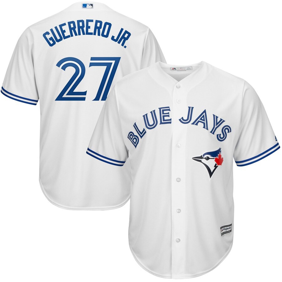 red blue jays baseball shirt