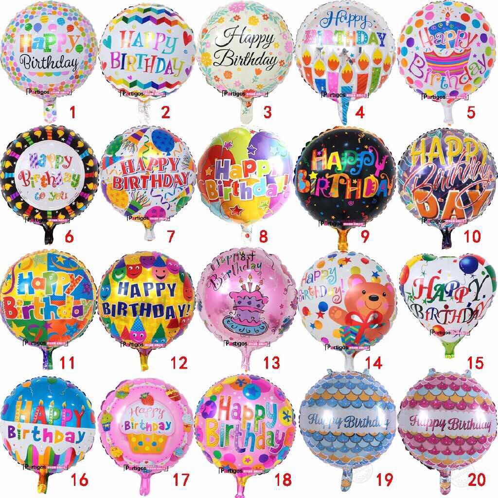 helium party balloons