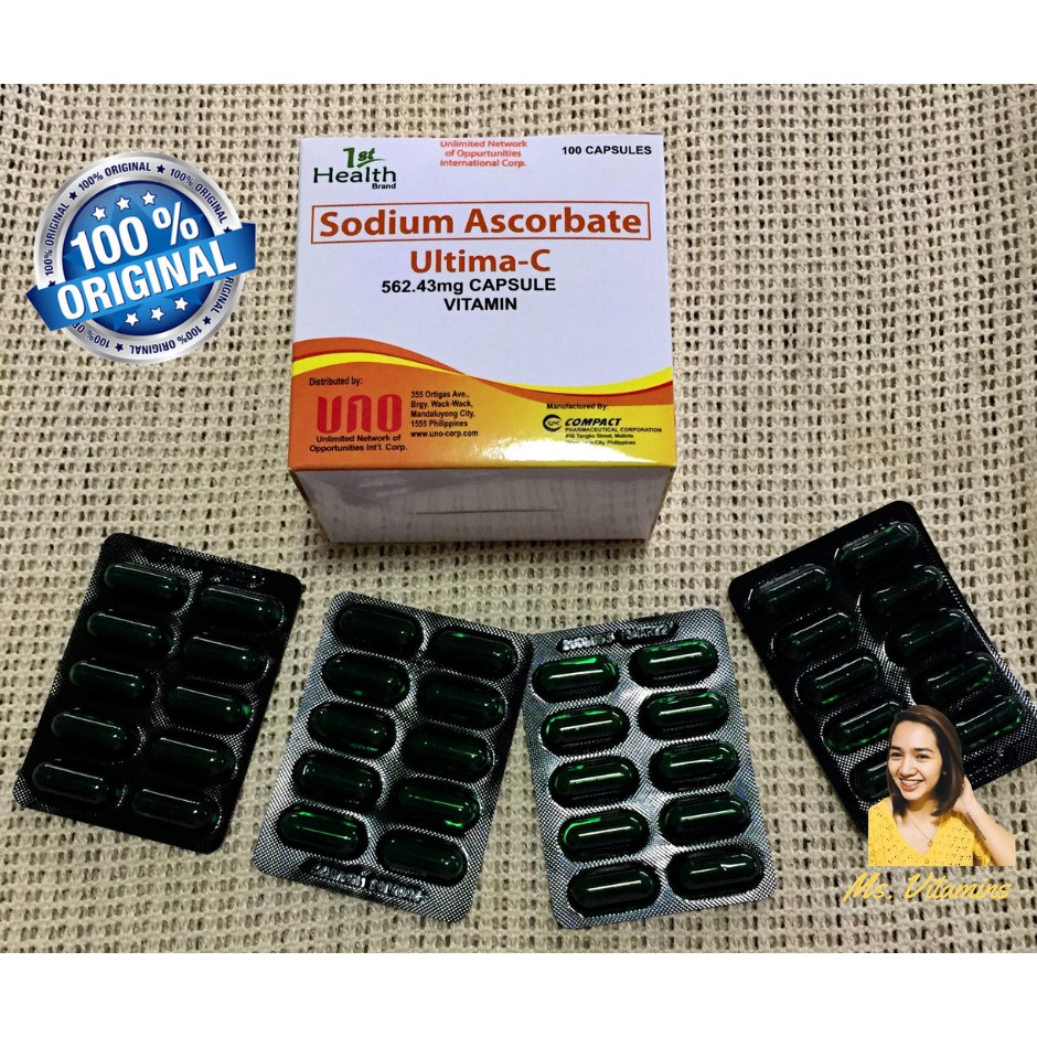 Vitamins Pampataba 40 Capsules for Kids and Adult Alkaline Vitamin C