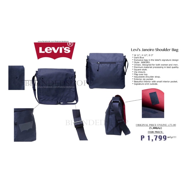 levi's shoulder bag