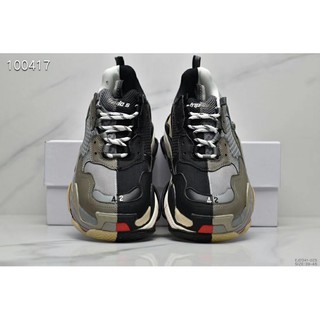 BALENCIAGE color stitching couple models old shoes men and BALENCIAGE color stitching couple models old shoes men and