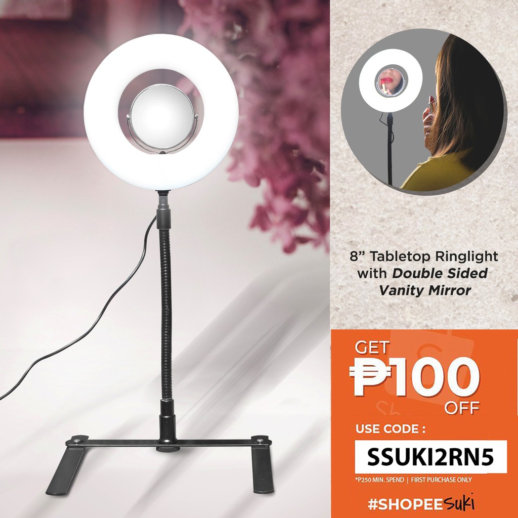 tabletop ring light