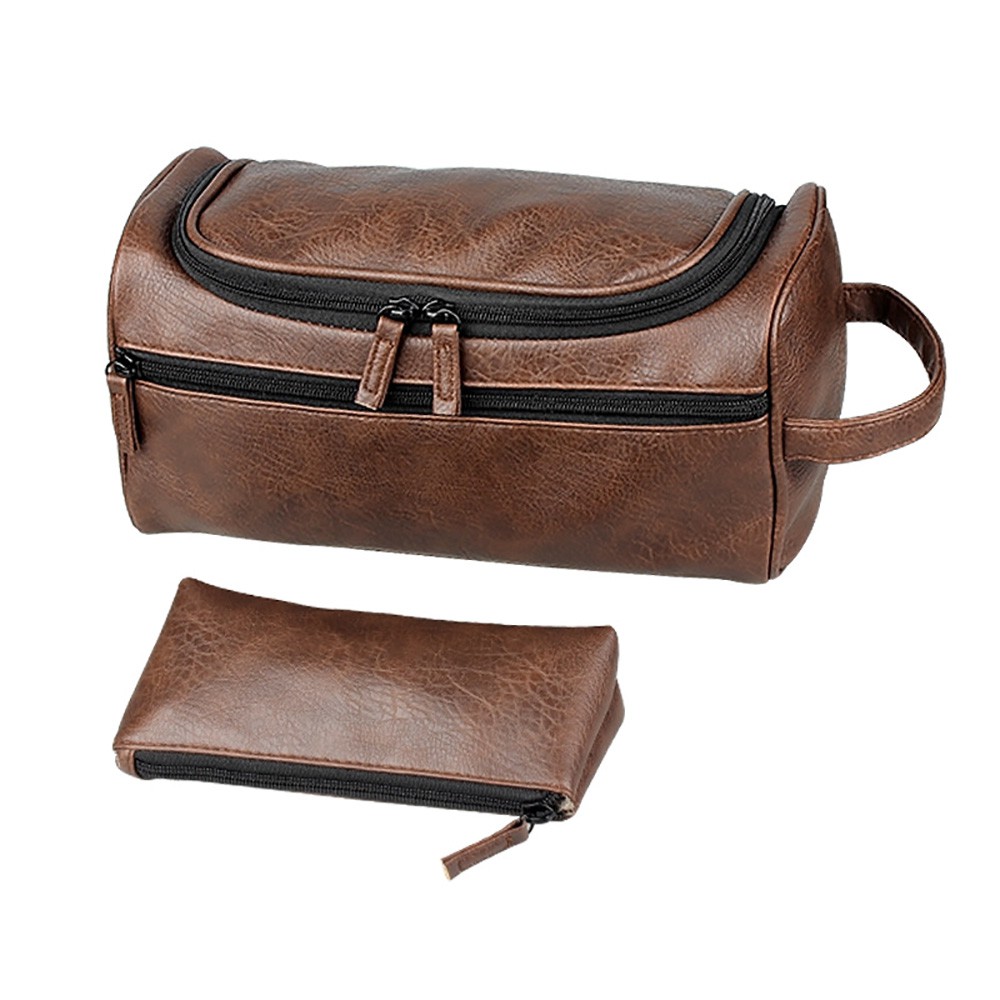 dopp leather toiletry bag