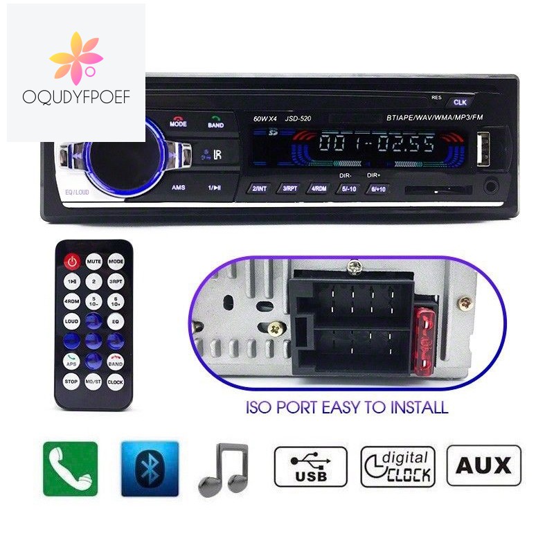 bluetooth stereo head unit