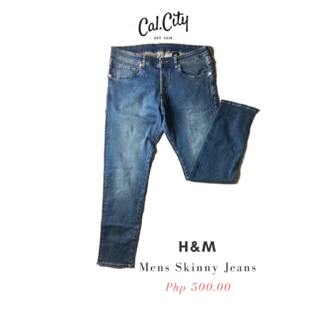 h and m skinny jeans men