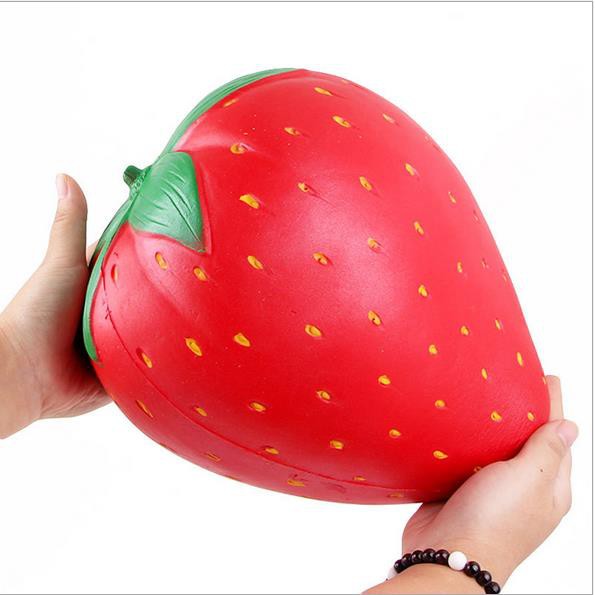 super jumbo strawberry squishy