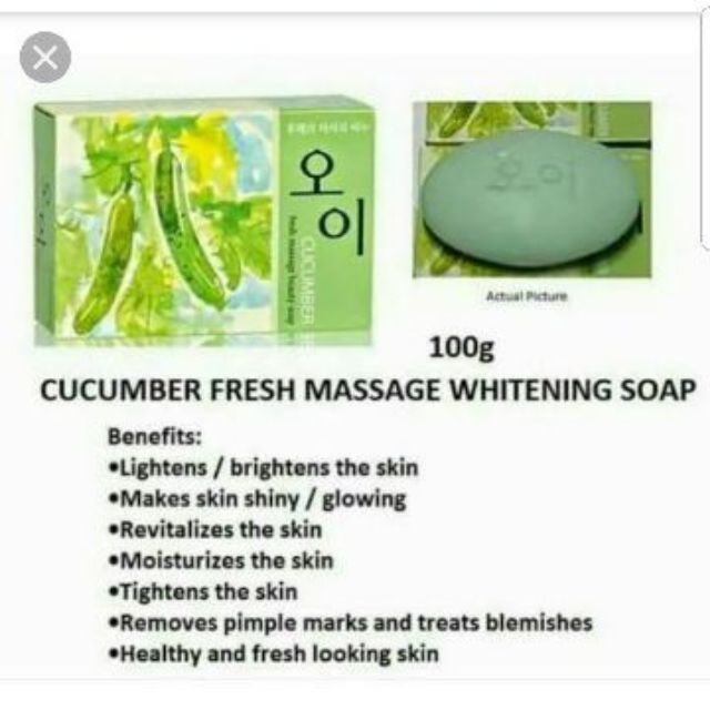 cucumber soap