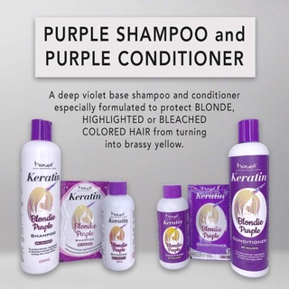 【Philippine cod】 Purple shampoo and Conditioner 300ml #8