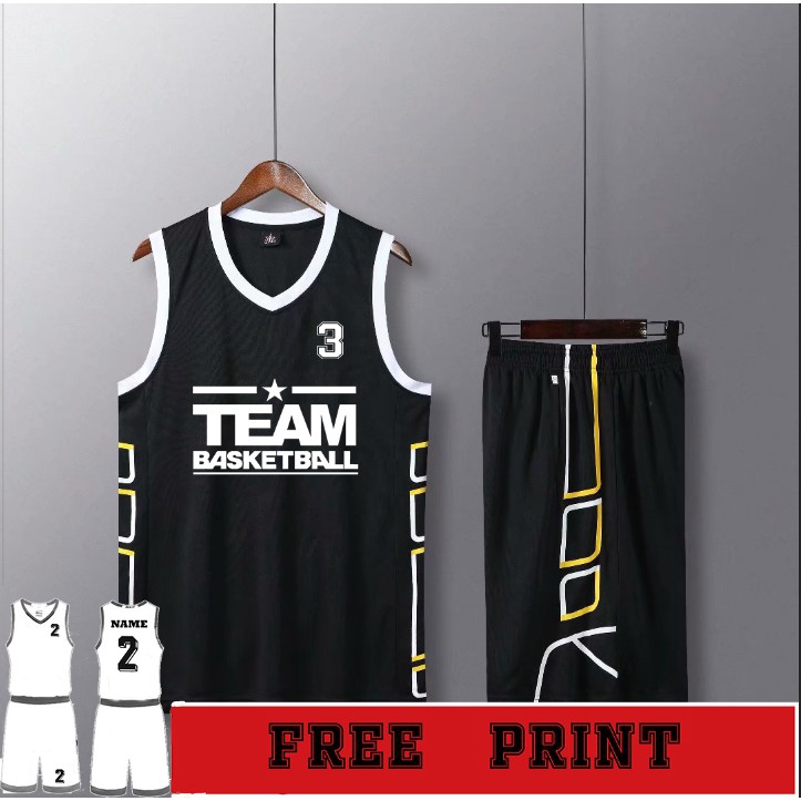 blank basketball jerseys for printing