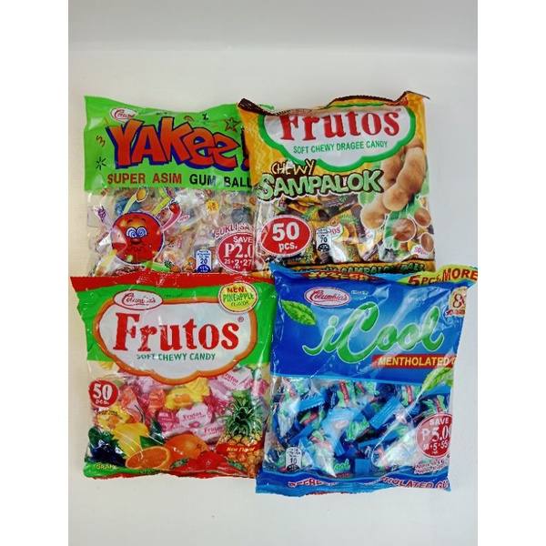 Columbia's Candy & Gum ( Frutos/Sampalok/I Cool & Yakee ) | Shopee ...