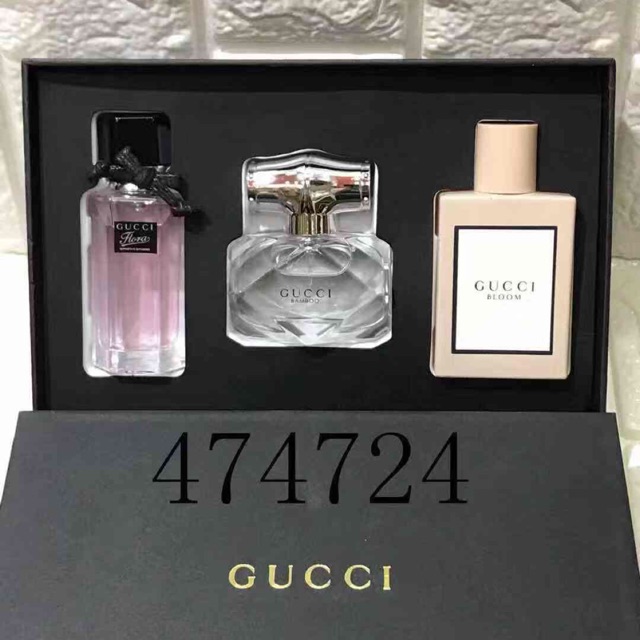 women's gucci perfume set