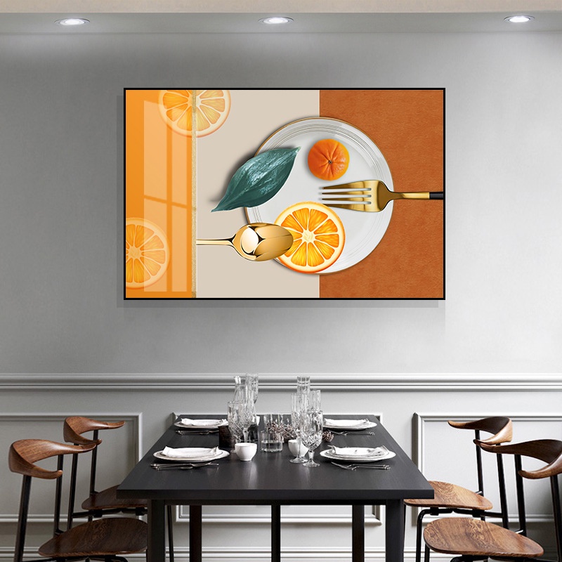 Light Luxury Restaurant Decorative Painting Modern Minimalist Dining