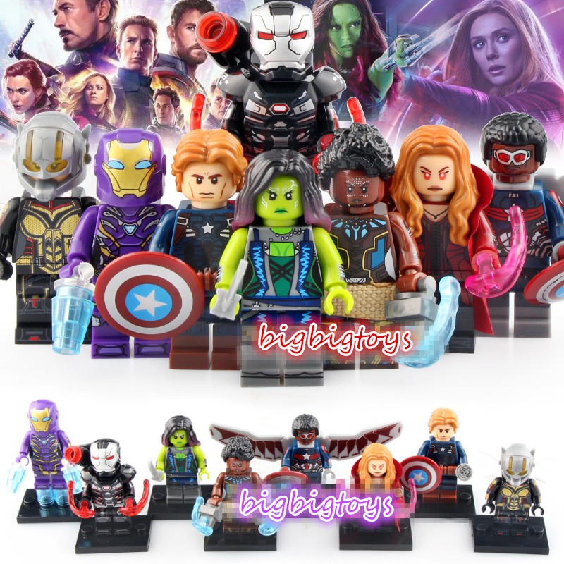 lego marvel avengers endgame minifigures