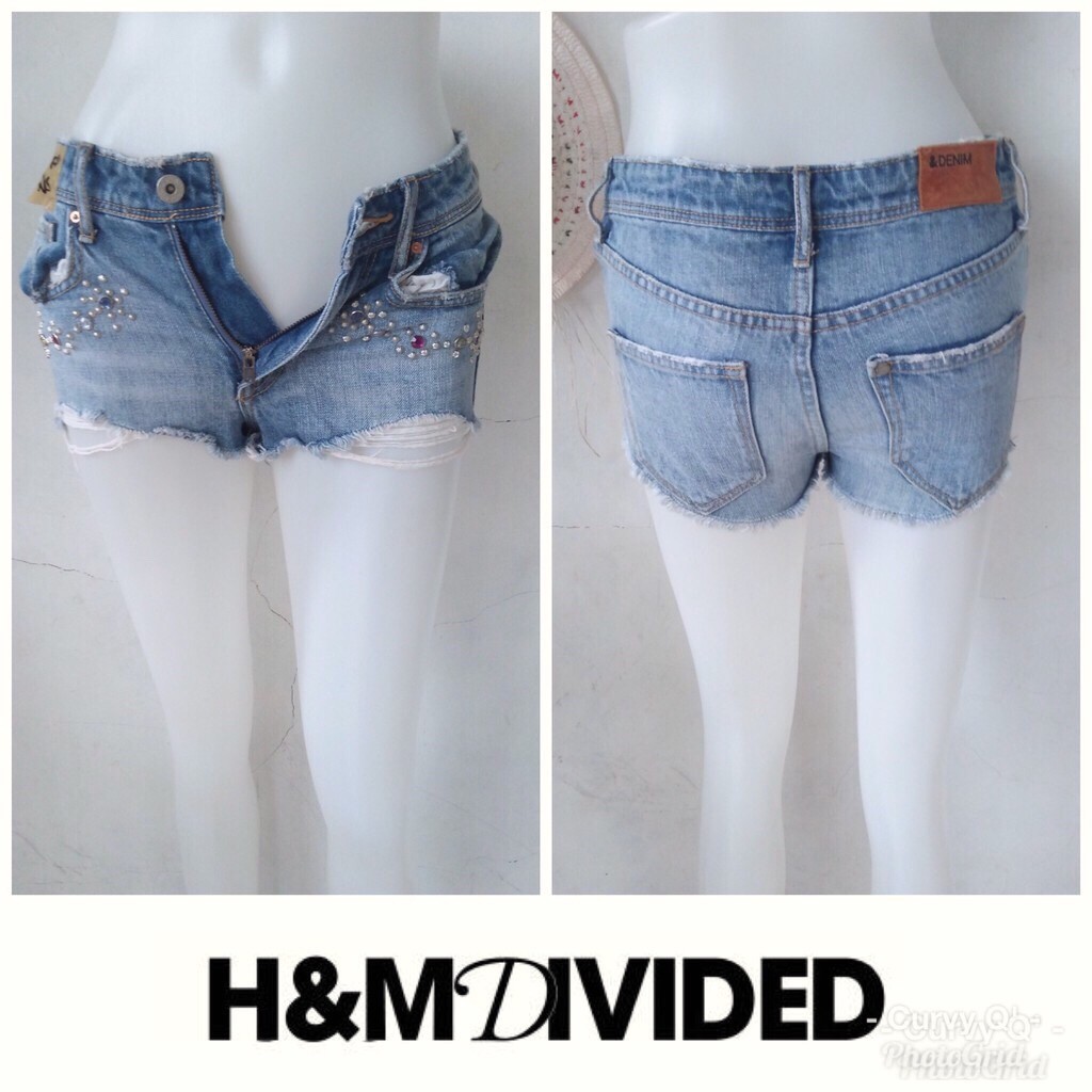 high waisted denim shorts sale