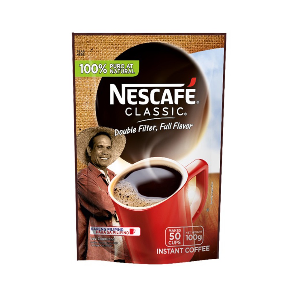 Nescafe Classic Instant Coffee 100g | Shopee Philippines