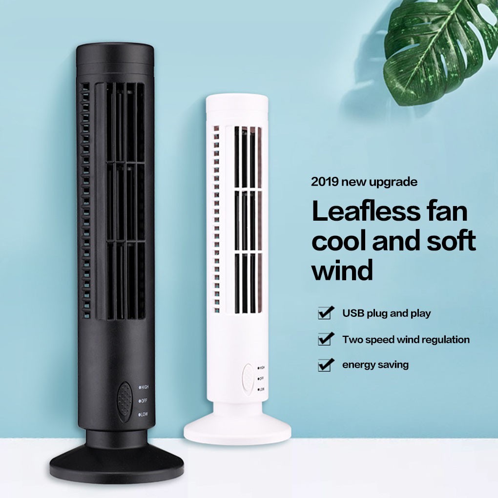 Air Conditioning Fan Tower USB Portable Mini Desktop Air Conditioner