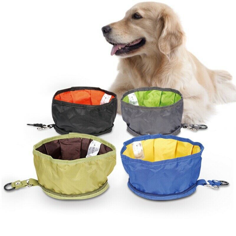 fabric dog bowl