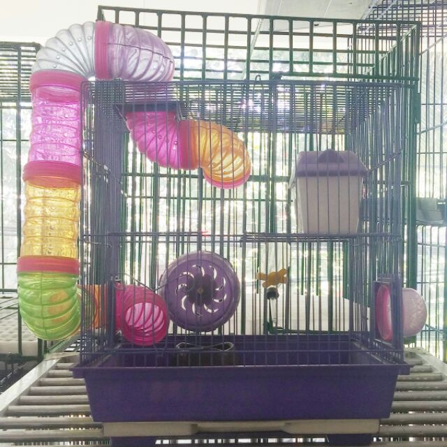metal hamster cage