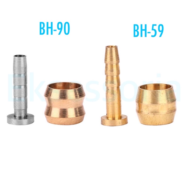 BH90 Scheibenbremse Oliven Set - 10x Bremsschlauch Oliven Für Shimano Hydraulische Bremsen