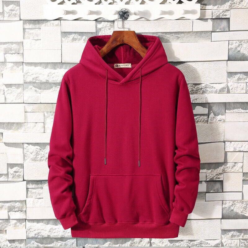 Unisex Plain Hoodie Jacket Makapal Premium Version | Shopee Philippines