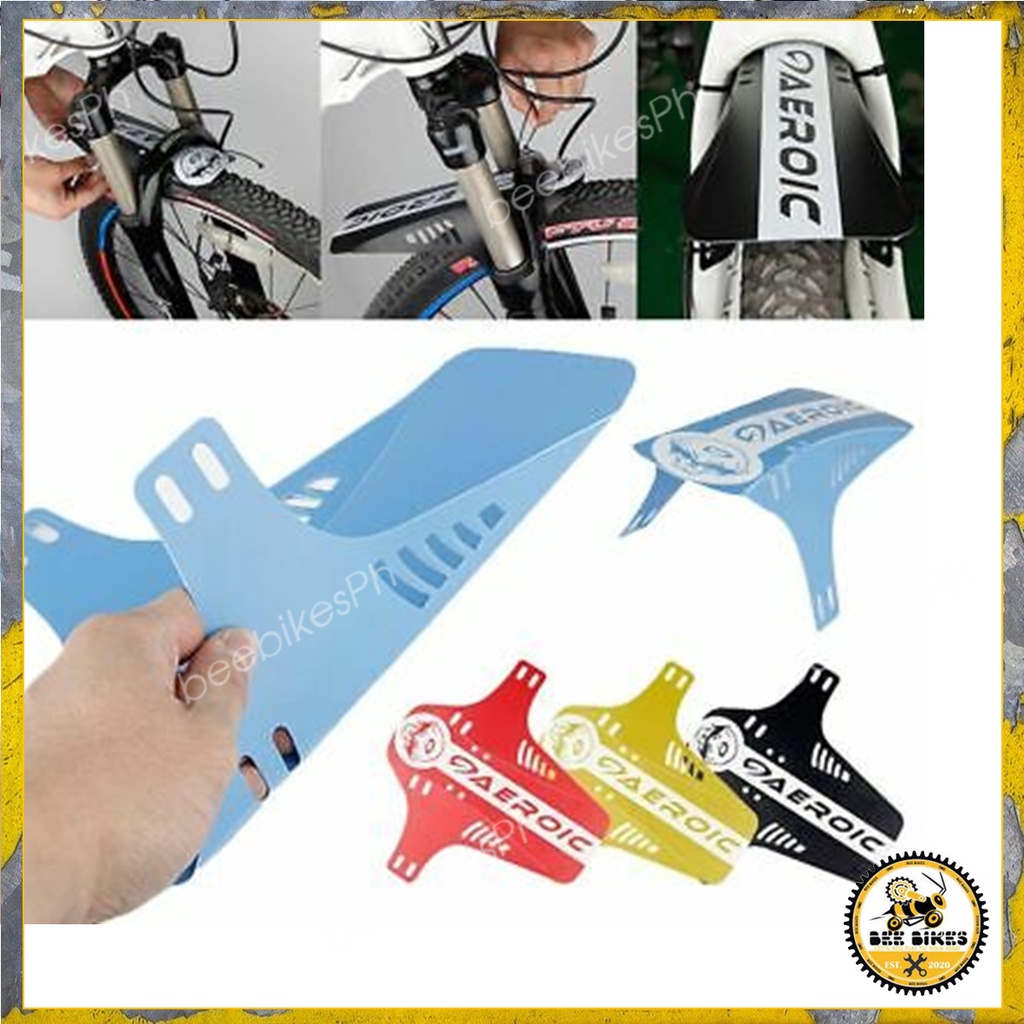 Aeroic Mountain Road Bike Fender Front Rear Plastic Rain Protection