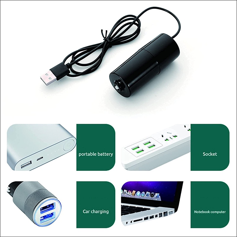 Aquarium Oxygen Pump USB Silent Air Compressor Aerator Wild Fishing Portable Small Aerator Fish Tank Accessories 5v 1W #8