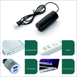 Aquarium Oxygen Pump USB Silent Air Compressor Aerator Wild Fishing Portable Small Aerator Fish Tank Accessories 5v 1W #8