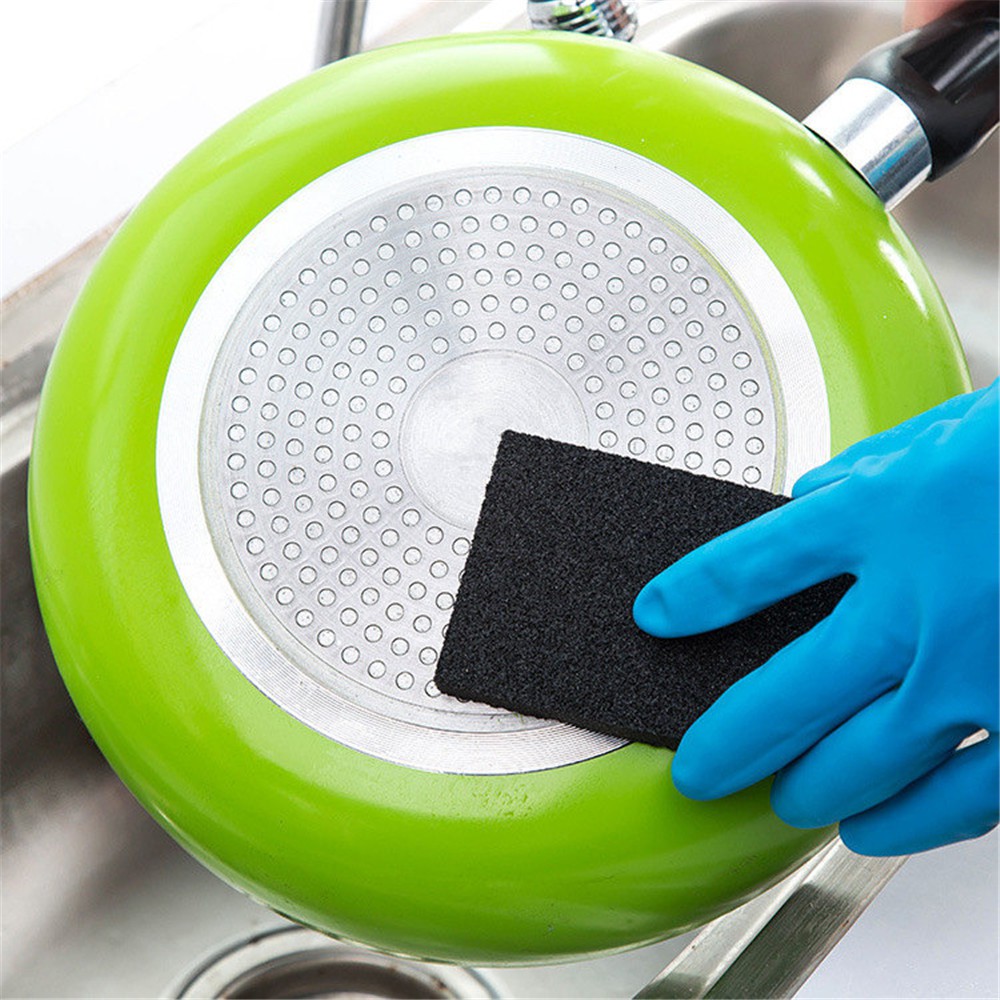 Kitchen Nano Emery Magic Clean Rub Pot Rust Focal Stains Sponge Removing Tool