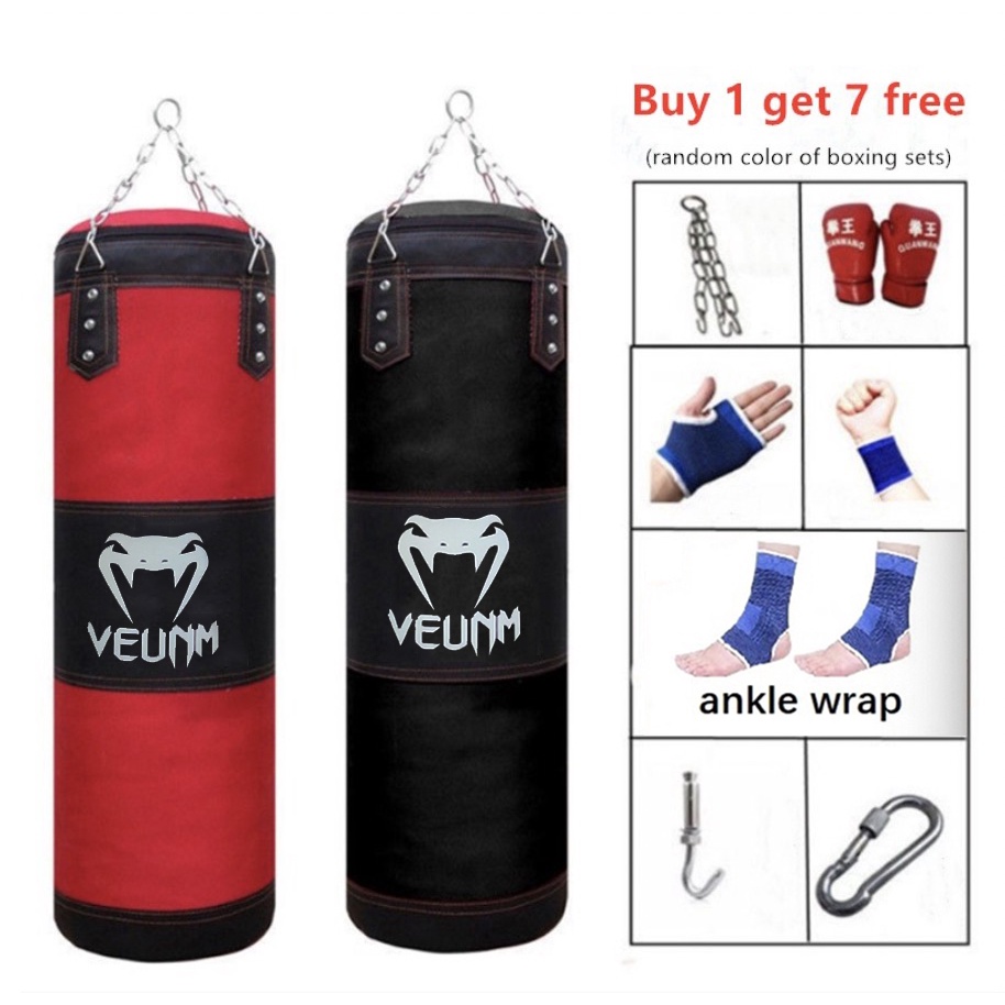 （Manila Spot）Boxing Punching Bag Fitness Sandbags Hollow Empty 80cm