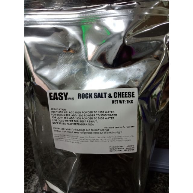 EASY ROCK SALT & CHEESE 1KG Shopee Philippines