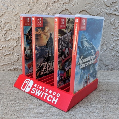 nintendo switch game box holder