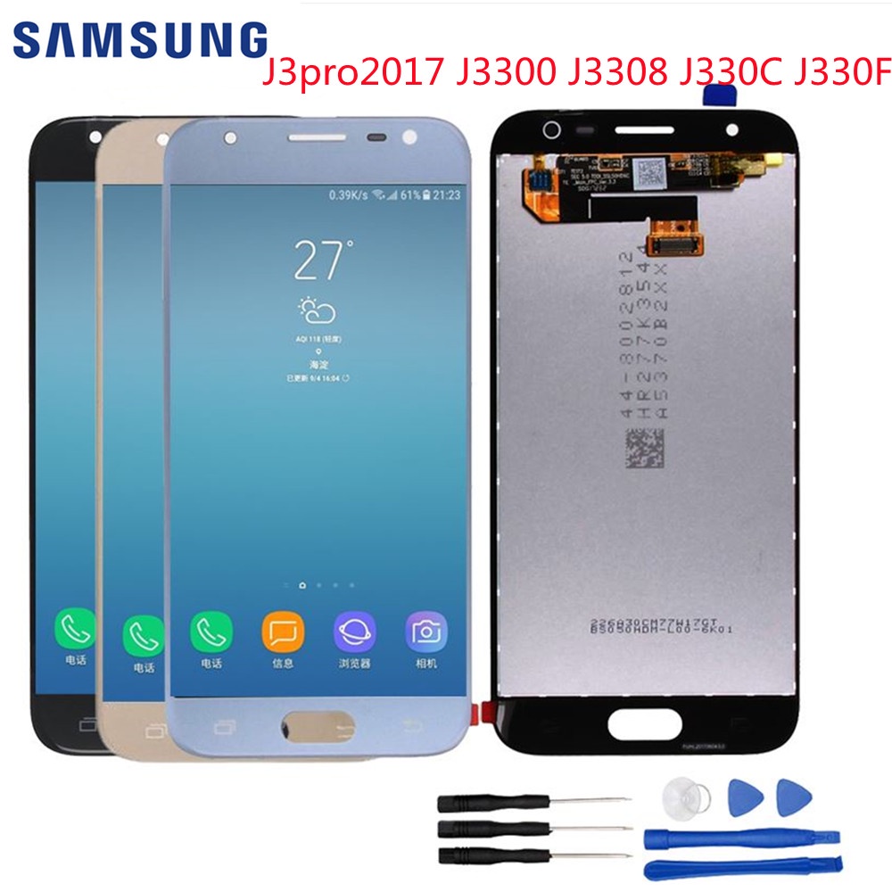 Screen For J3pro 17 Samsung J3300 J3308 J330c J330f Lcd Display Screen Assembly Replacement J3 Pro 17 Lcd Shopee Philippines