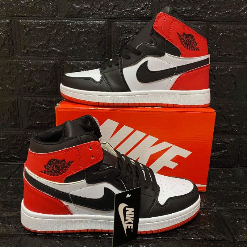 NIKE air jordan 1high cut sport shoes w/free keychain | Shopee