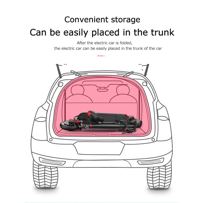 Foldable Electric Scooter Biker, Adult Electric Scooter  35km/h All Aluminum Alloy Mini Scooter - Image 6