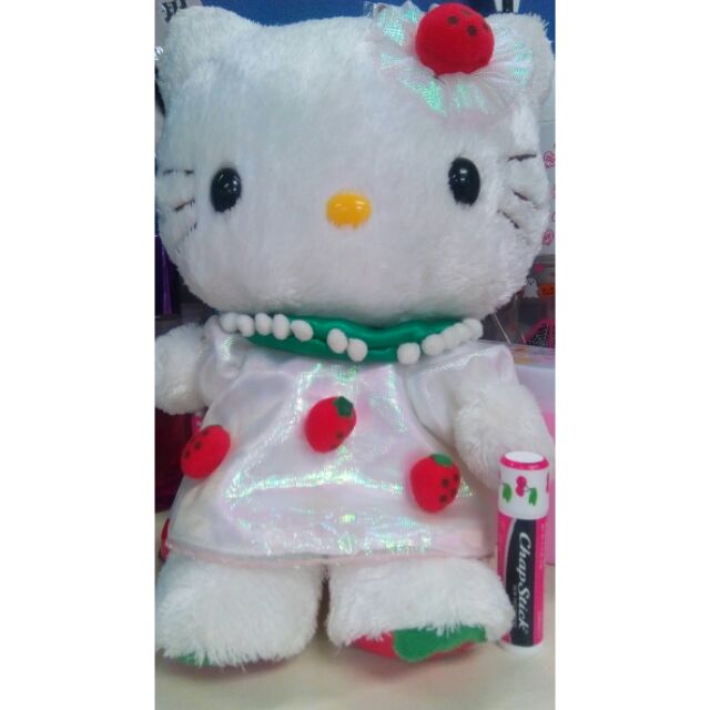 hello kitty strawberry plush