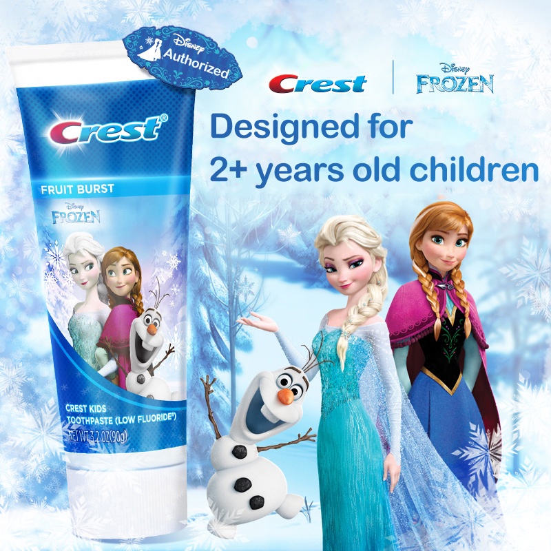 Crest Toothpaste Kids 3d White Toothpaste Food grade children's