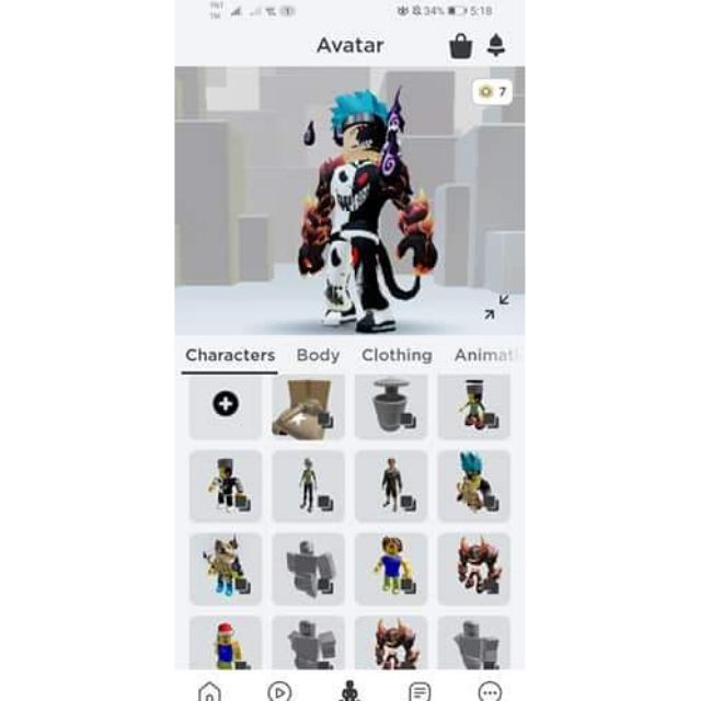 Roblox Account Super Rich Avatar And Rich In Games Shopee Philippines - rich roblox character avatar
