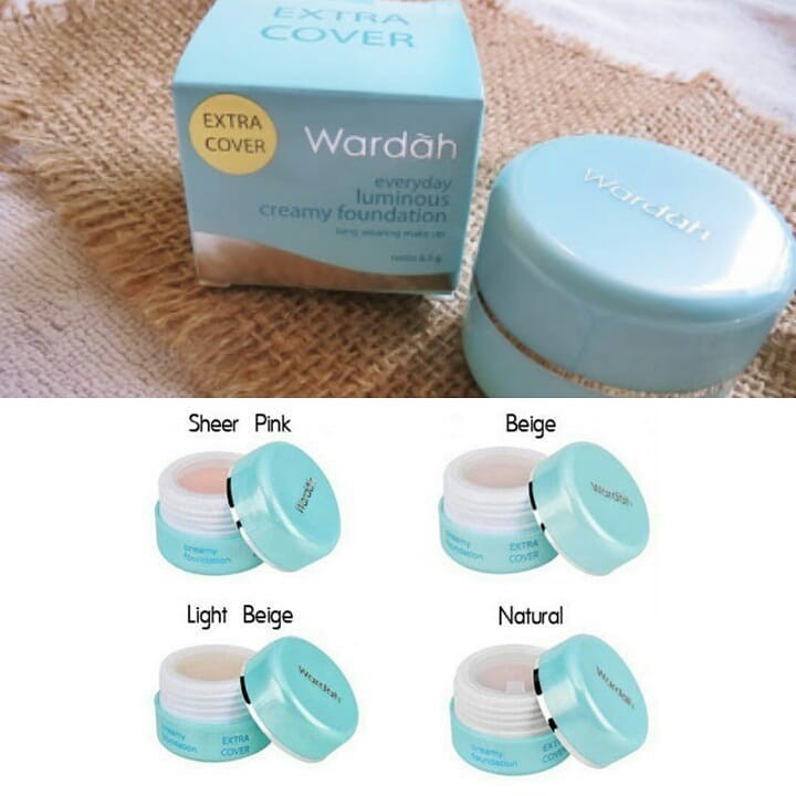 luminous wardah foundation