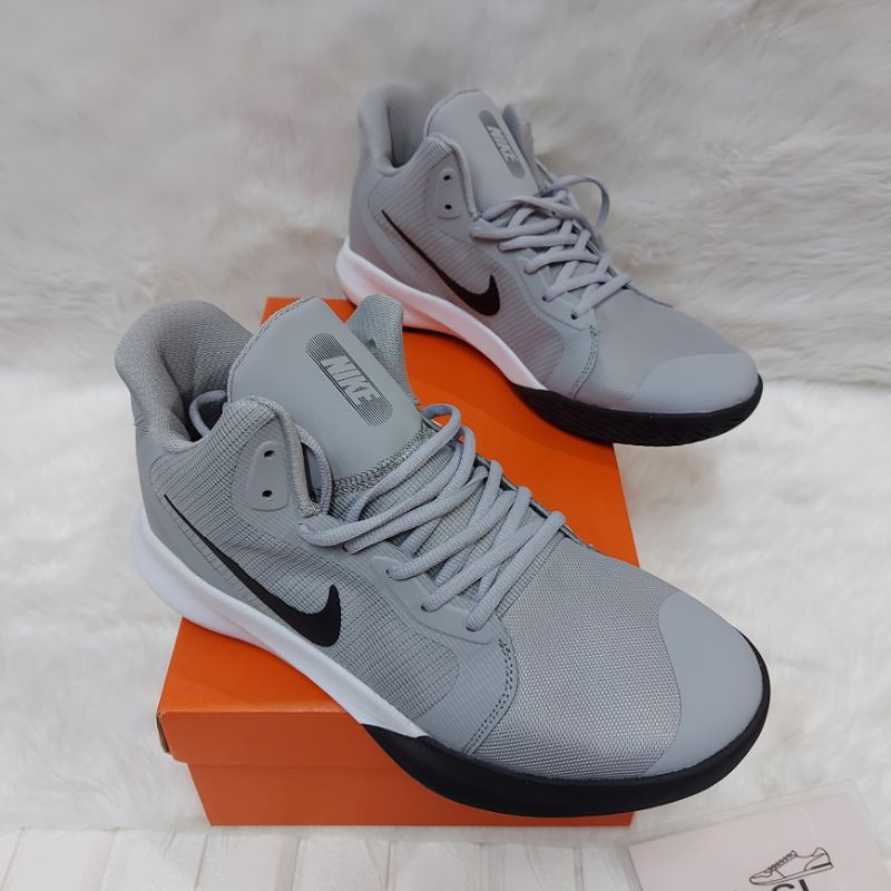 nike precision 3 gray