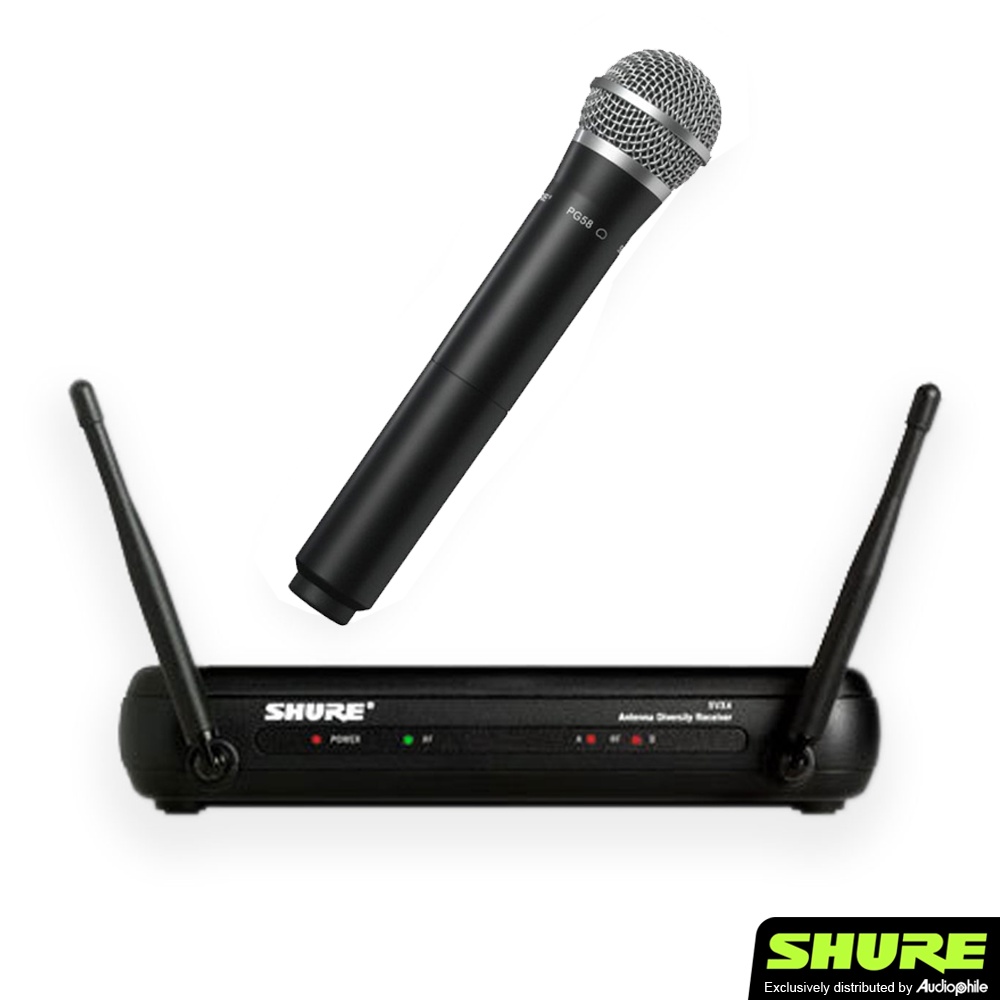 Shure Wireless Vocal System SVX24/PG58 (microphone cable sold ...