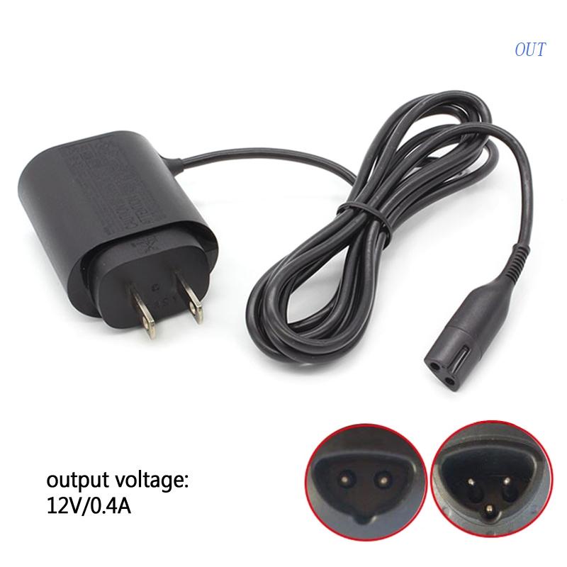 OUT Genuine Braun Serier 3 5 7 9, 2 PIN Shaver Charger Lead Cable US ...