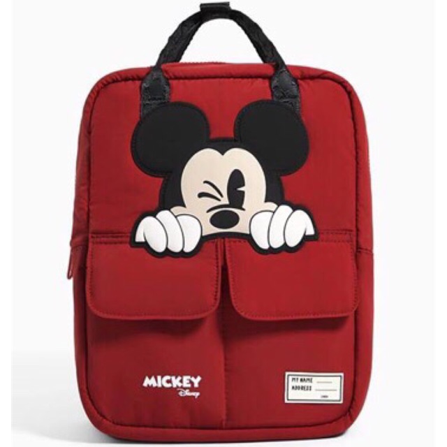 zara mickey mouse backpack