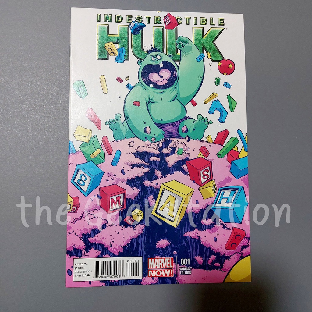 Indestructible Hulk #1 Skottie Young Variant Comics | Shopee Philippines