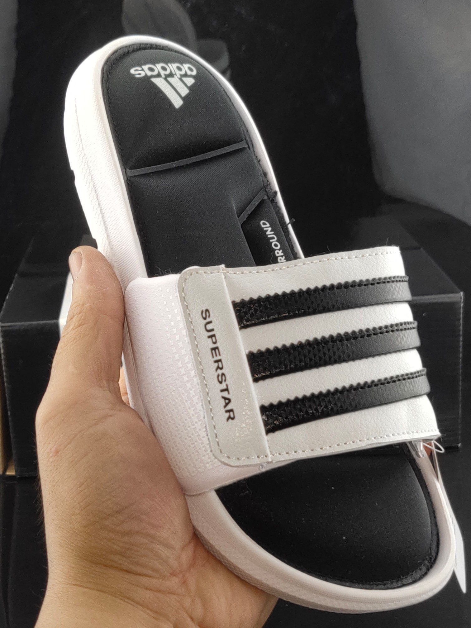 adidas strap slippers