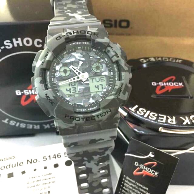 g shock ga 100 waterproof